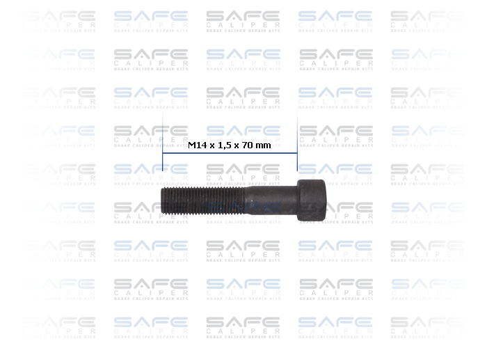 Bolt (M14 x 1,5 x 70 mm)