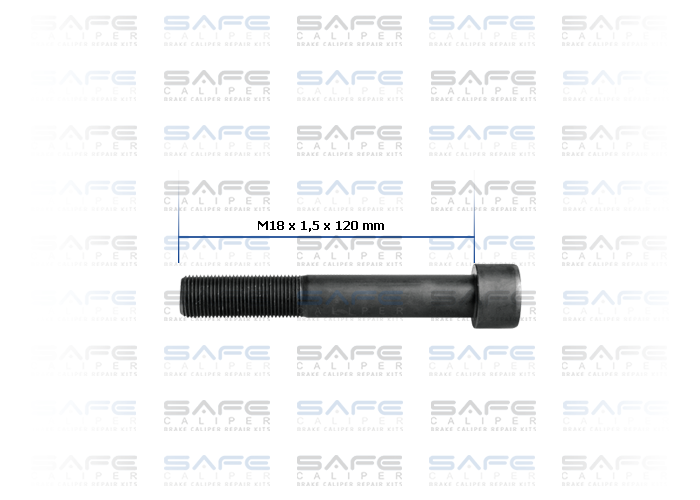 Bolt (M18 x 1,5 x 120 mm)