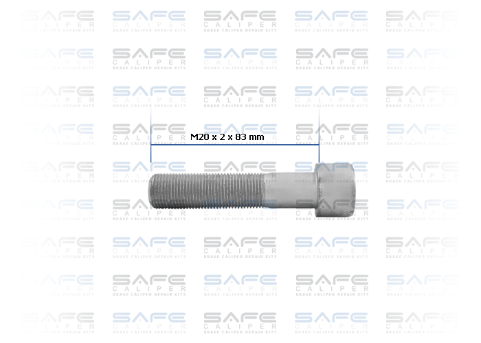 Bolt (M20 x 2 x 83 mm)