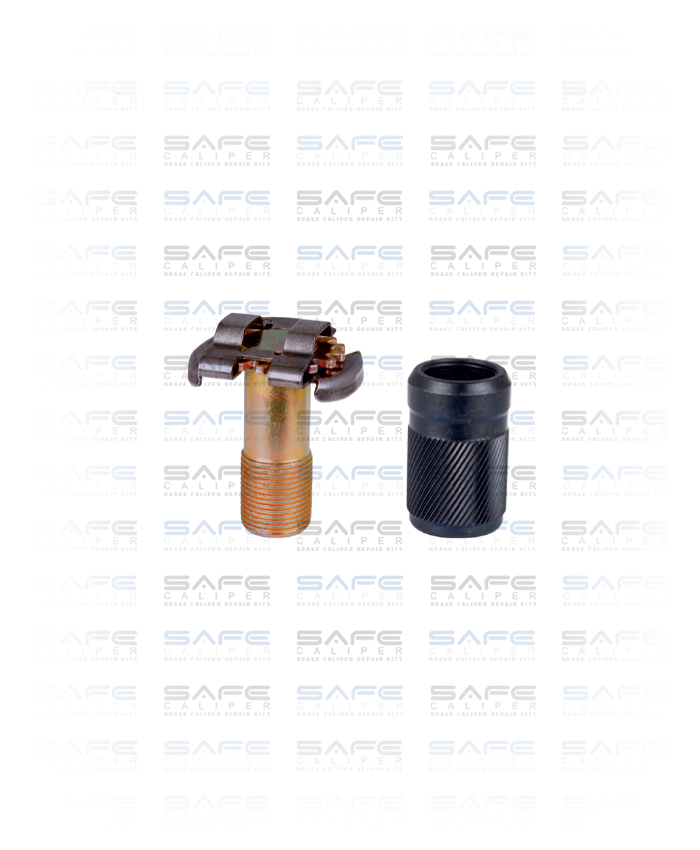 Brake Adjusting Bolt & Sleeve Kit (Thin Teeth)