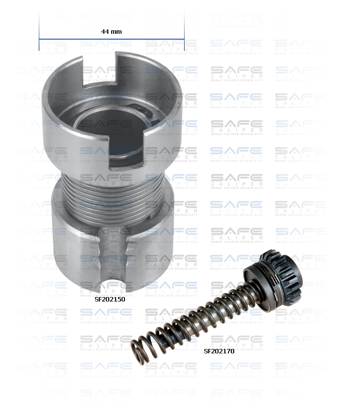 Caliper Adjusting Mechanism & Housing (New Type - Right)