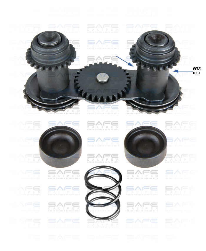 Caliper Adjusting Mechanism Kit (Left)