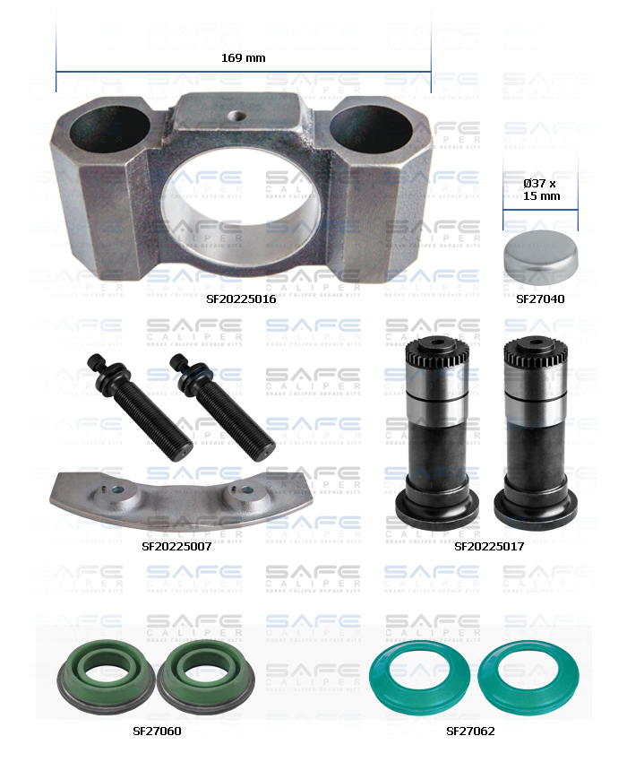 Caliper Assembly Kit (Left)