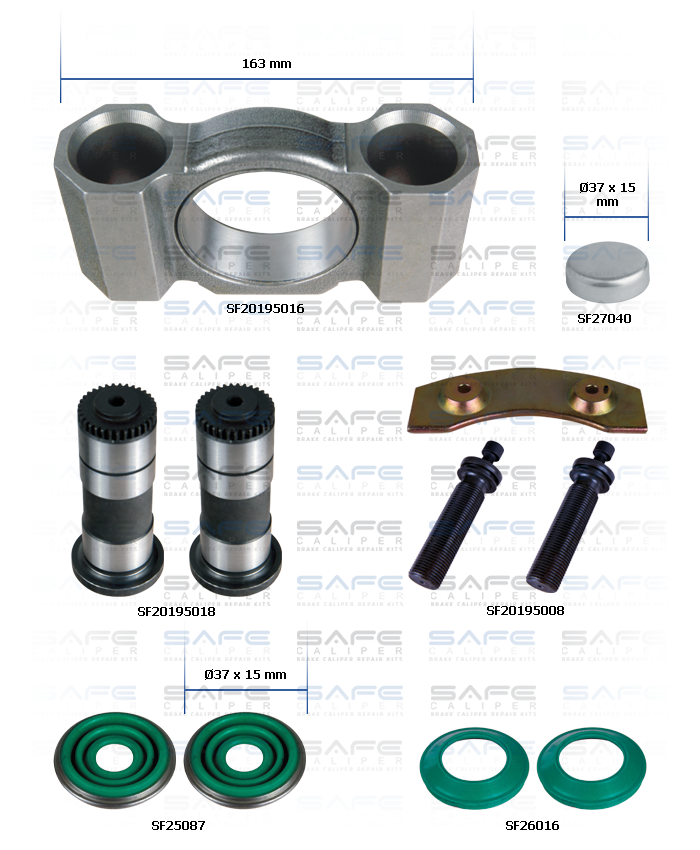 Caliper Assembly Kit (Right)