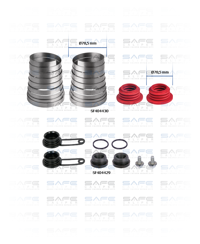 Caliper Boot & Plug Repair Kit