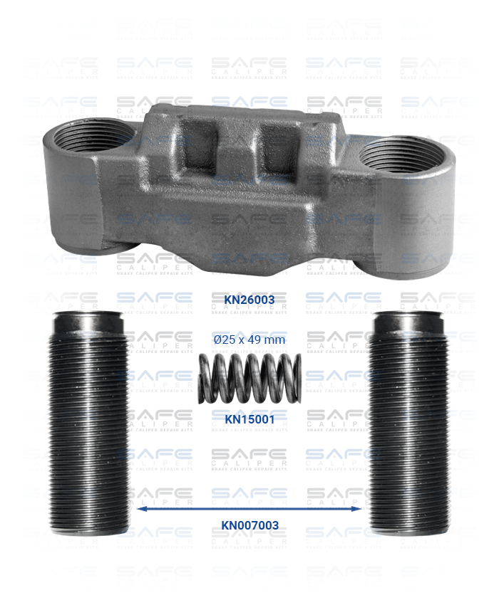 Caliper Bridge Assembly Repair Kit