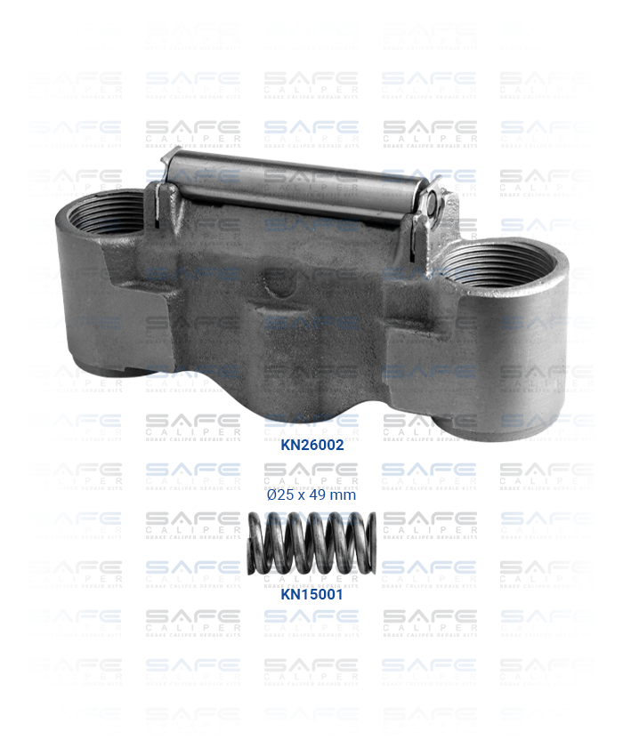 Caliper Bridge Assembly Repair Kit