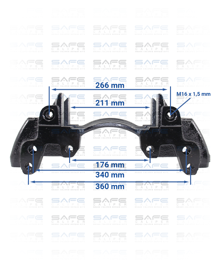 Caliper Carrier (19,5 Inch / Right-Left)