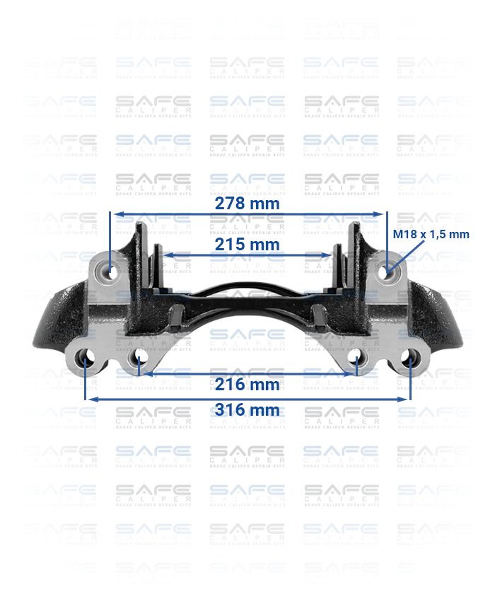 Caliper Carrier (22,5 Inch / 97432(DBT22LT))