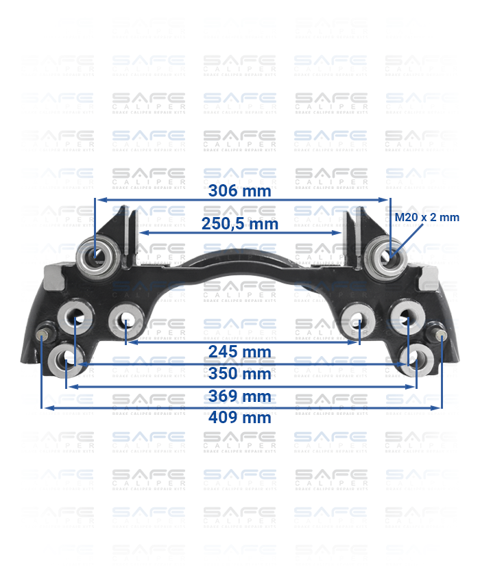 Caliper Carrier ( 22,5 Inch / D DUCO Type / Right-Left)