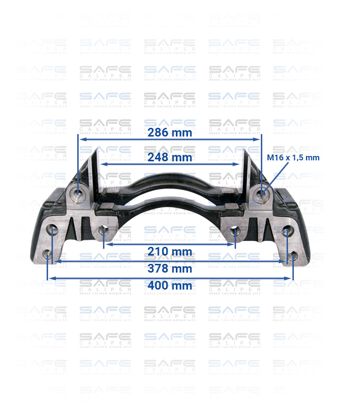 Caliper Carrier (22,5 Inch / MB Actros - Axor / Right-Left)