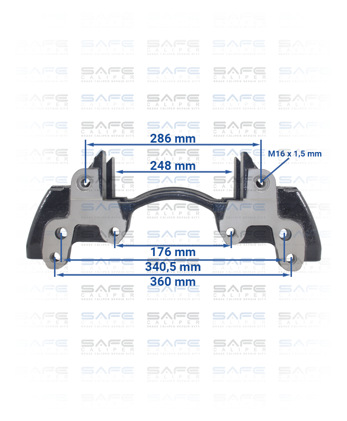 Caliper Carrier (22,5 Inch / Right-Left)