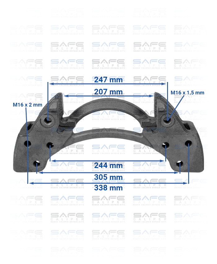Caliper Carrier (DX195 / Right-Left)