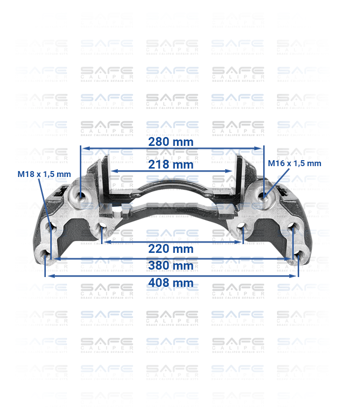 Caliper Carrier (MAXX 22 / Left)