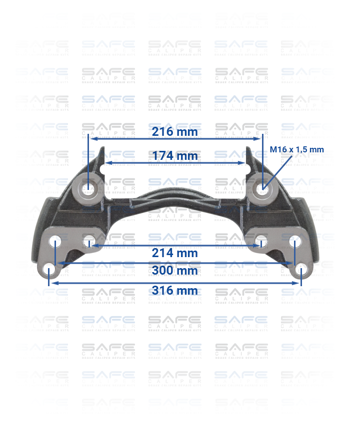 Caliper Carrier (MB Atego)