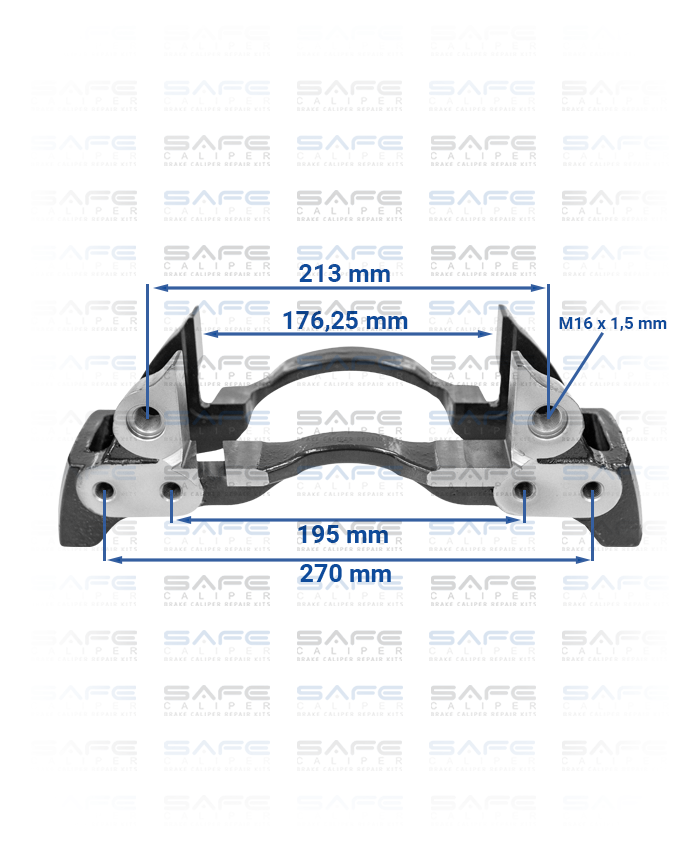 Caliper Carrier (MB / Front / Left)