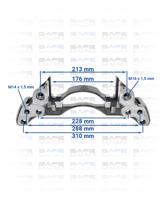 Caliper Carrier (PAN 17 / Right)