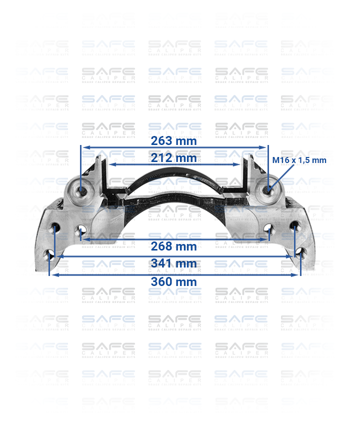 Caliper Carrier (PAN 19 / Left)
