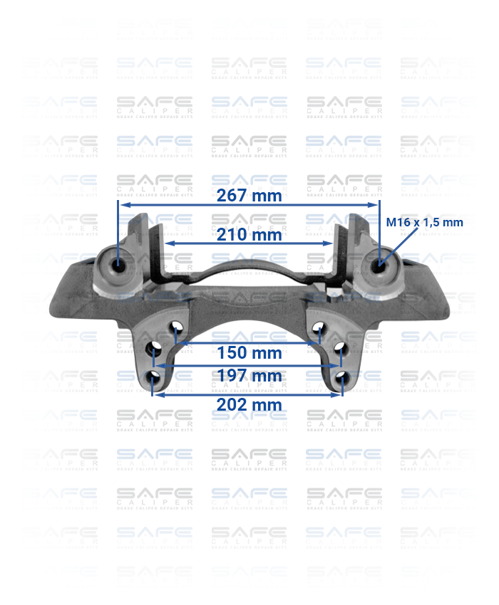 Caliper Carrier (Schmitz Trailer / Right)