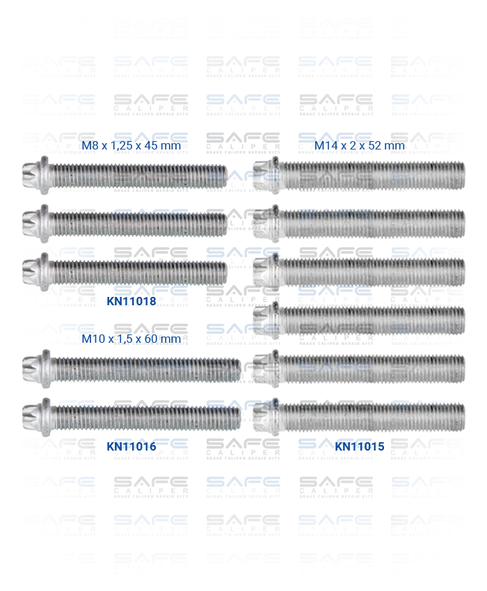 Caliper Cover Bolt Kit