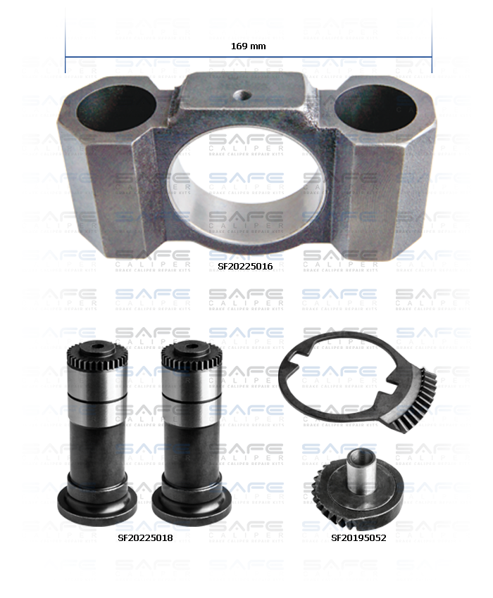Caliper Gear & Bridge Assembly Kit (Right)