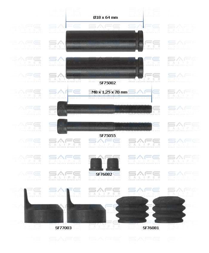 Caliper Guide Pin Repair Kit
