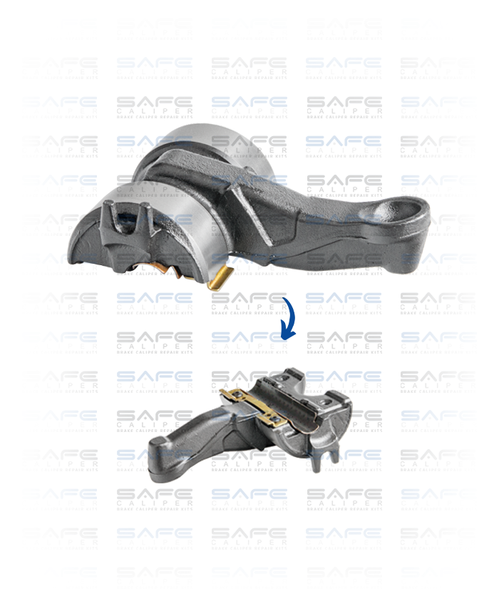 Caliper Lever Kit (Angle 12° - 123 mm)