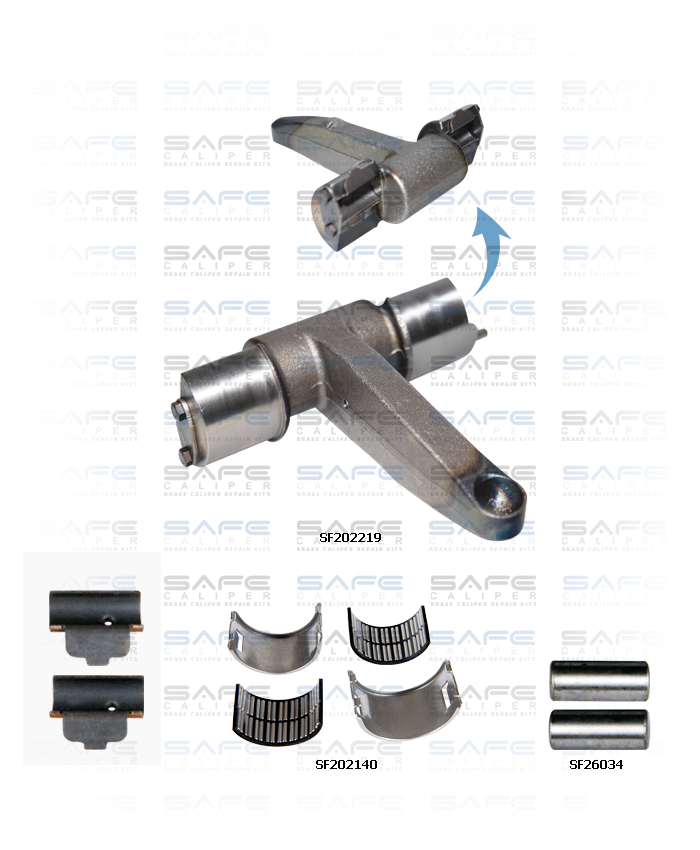 Caliper Lever Repair Kit (Radial / Left)