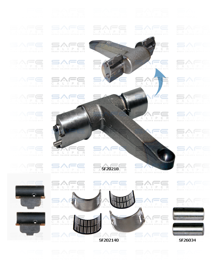 Caliper Lever Repair Kit (Radial / Right)
