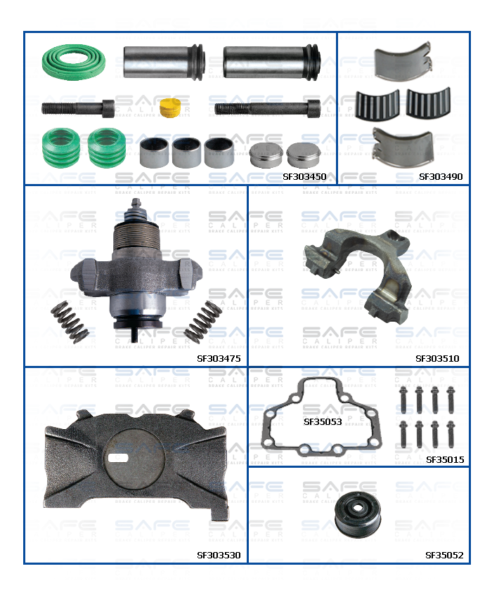 Caliper Repair Set (12.153 Man / Right)