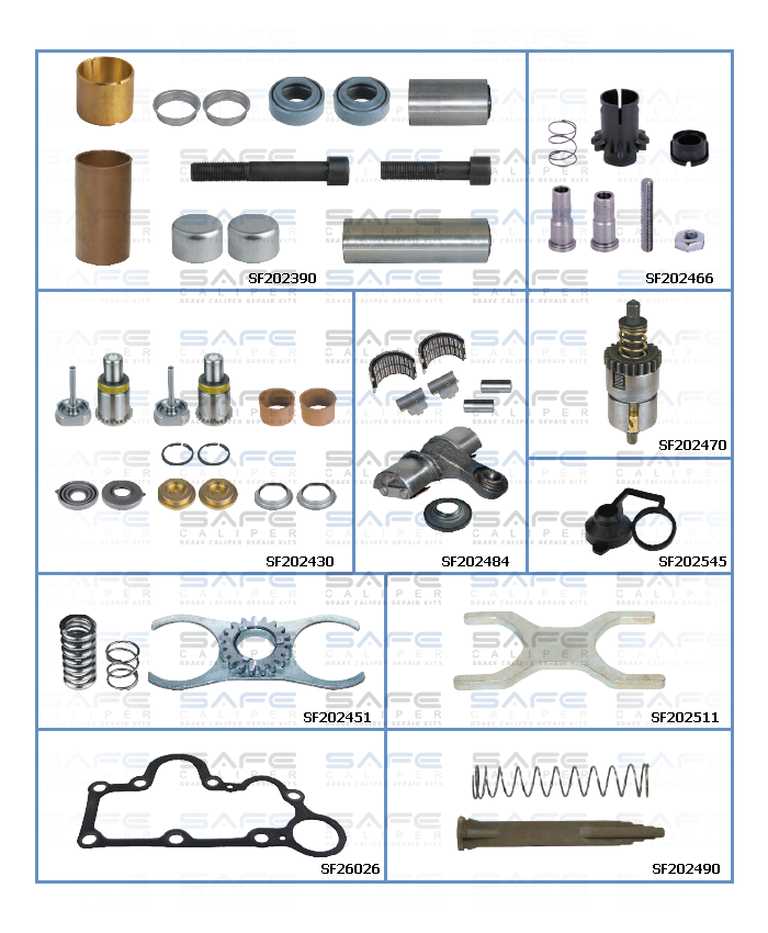 Caliper Repair Set (C/LE DUCO / Right)