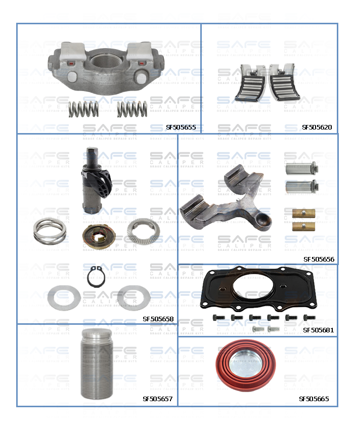 Caliper Repair Set (Left)