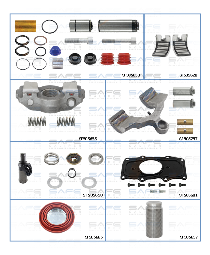 Caliper Repair Set (Left)