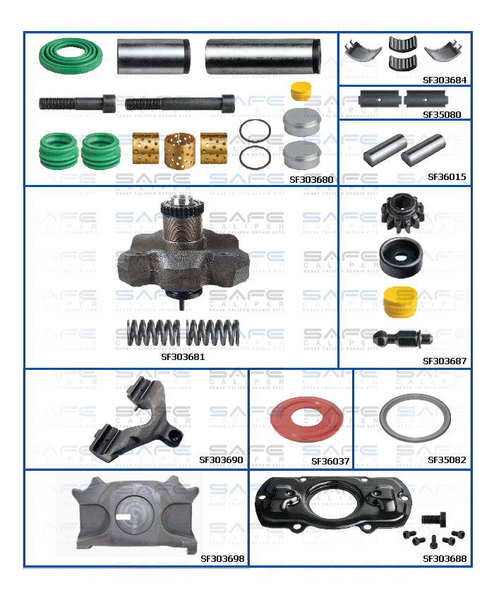 Caliper Repair Set (Man TGS / Right)