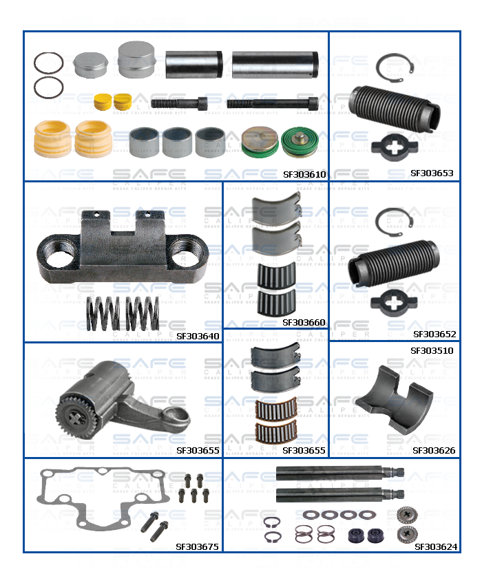 Caliper Repair Set (PAN 19,5/22,5)
