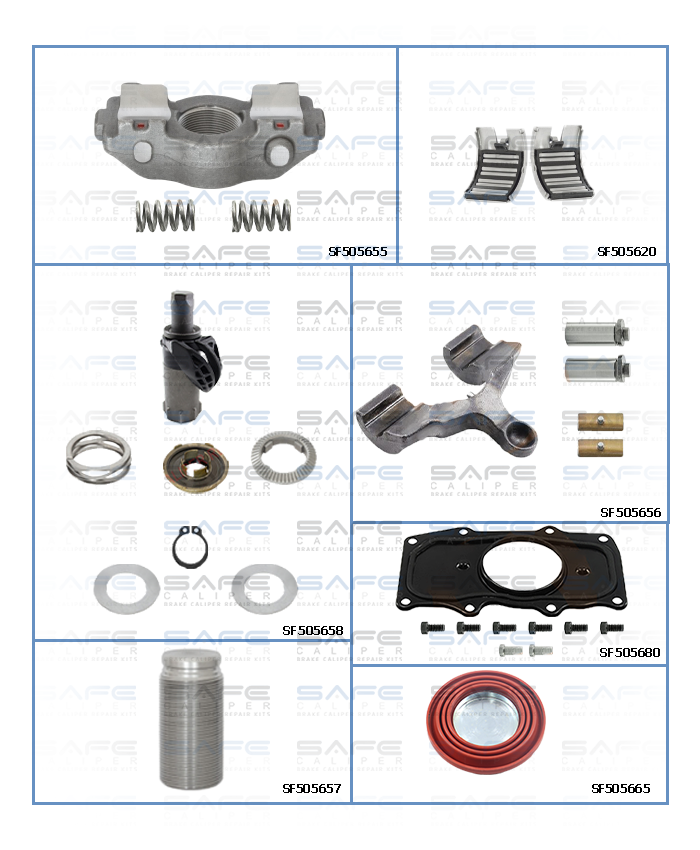 Caliper Repair Set (Right)