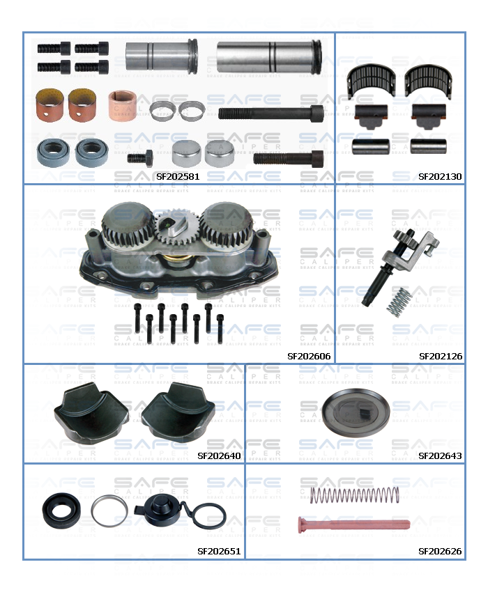 Caliper Repair Set (RVI 440 / New Model)