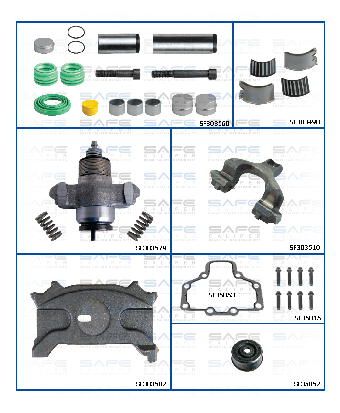 Caliper Repair Set (SAF Axle / PAN 22 / Right)