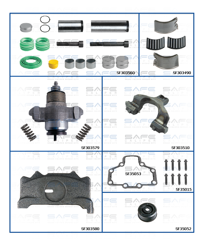 Caliper Repair Set (SAF Axle / Right)