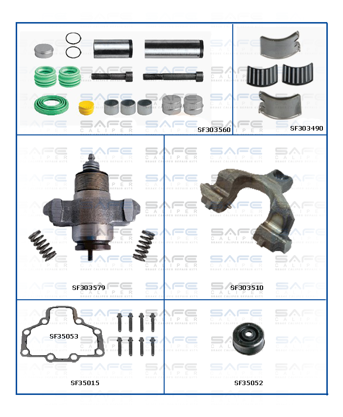 Caliper Repair Set (SAF Axle)