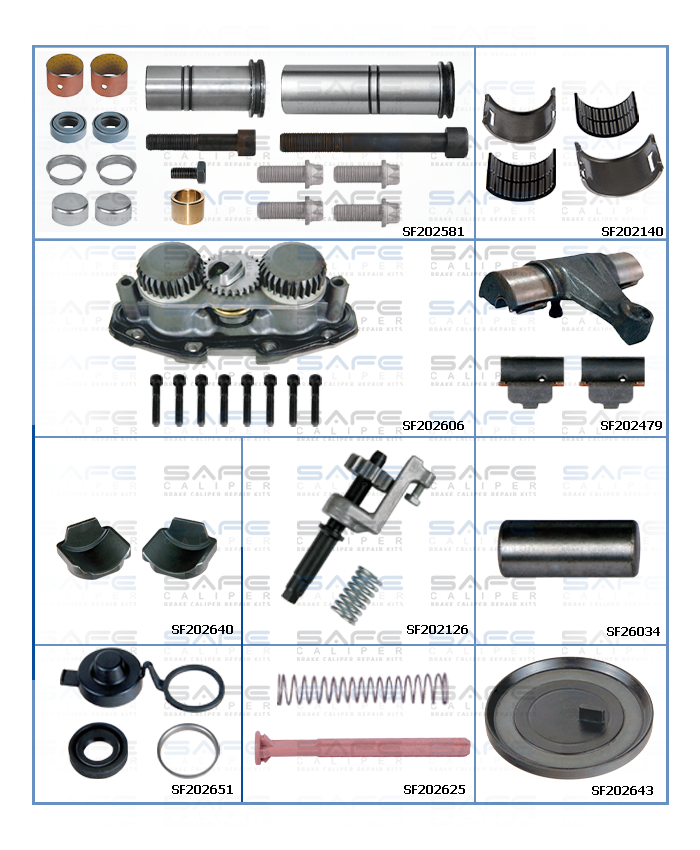 Caliper Repair Set (Scania-Ford / Left-Right)