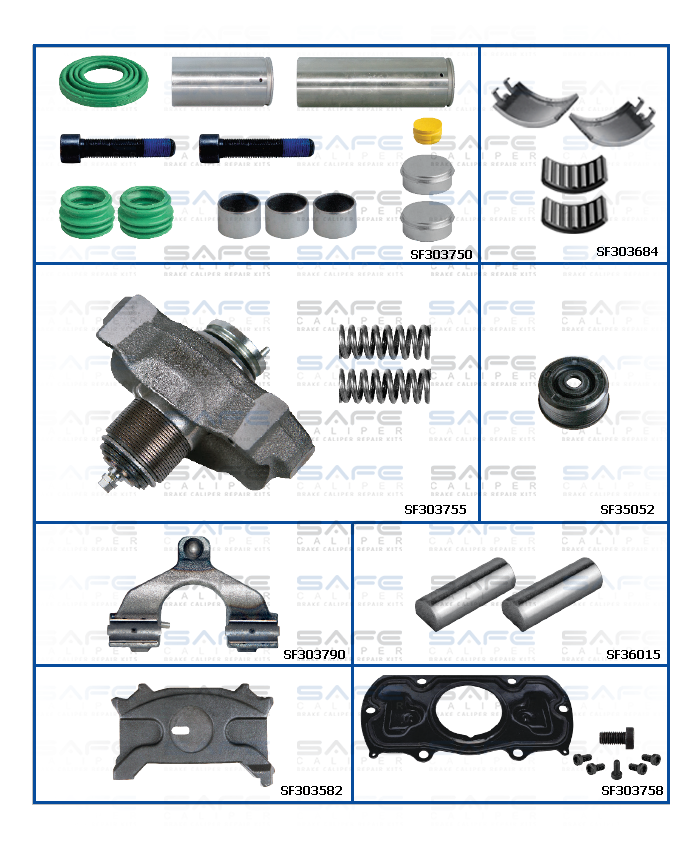 Caliper Repair Set (Schmitz / Right)