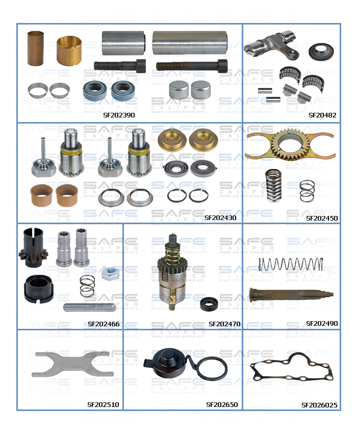 Caliper Repair Set (Volvo / Right)