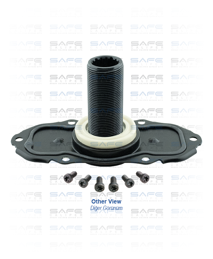 Caliper Piston Tappet, Calibration Bolt & Cover Kit