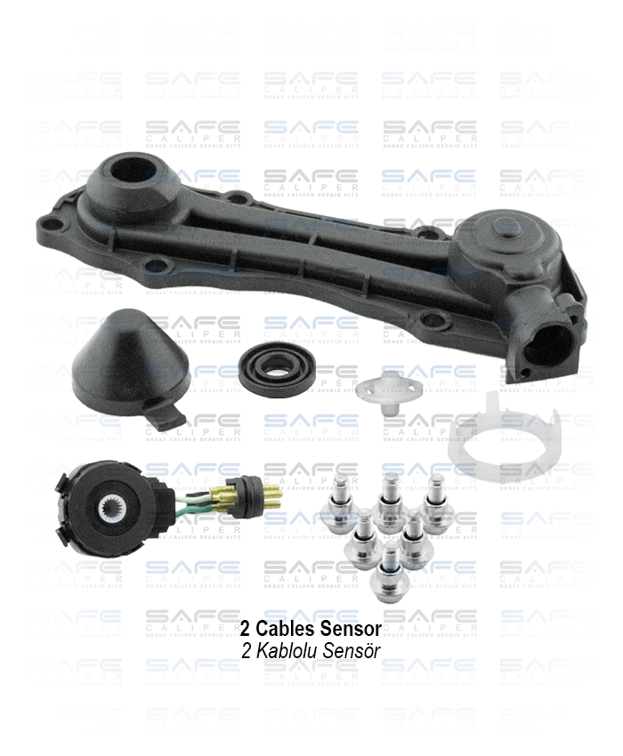 Caliper Plastic Sensor Cover Kit (2 Cables Sensor)