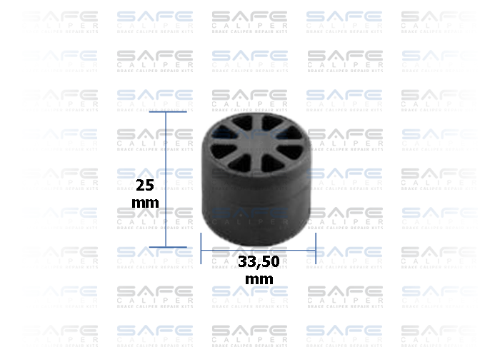 Plastic Cap (25 x 33,5 mm)