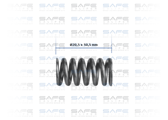 Spring (Ø20,5 x 50,5 mm)