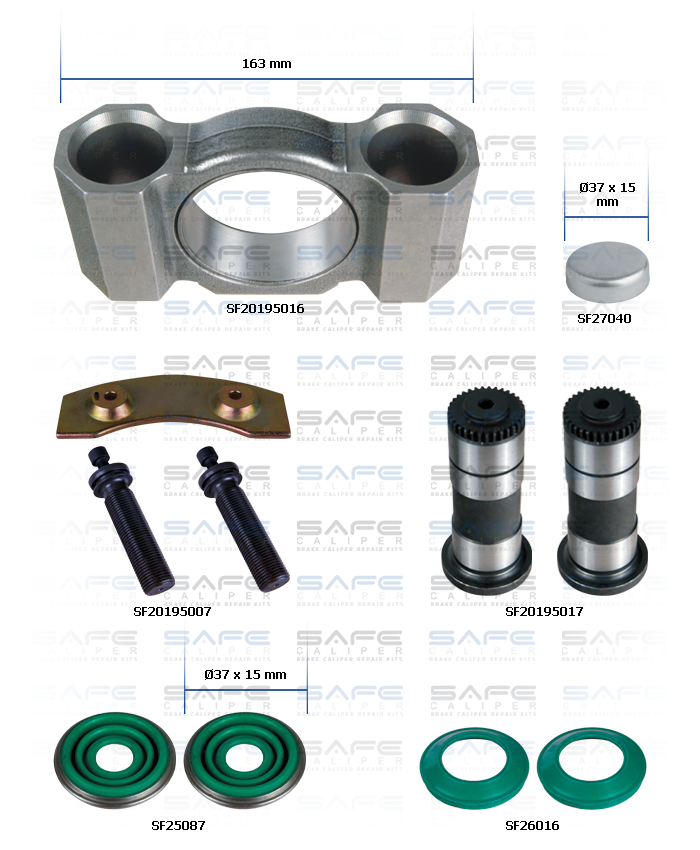 Caliper Assembly Kit (Left)