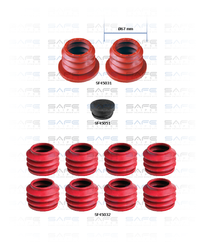 Caliper Boots Repair Kit