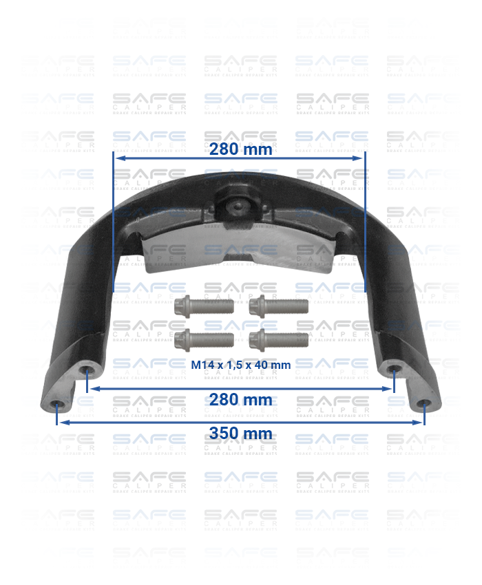 Caliper Bridge Kit (ROR Axle)